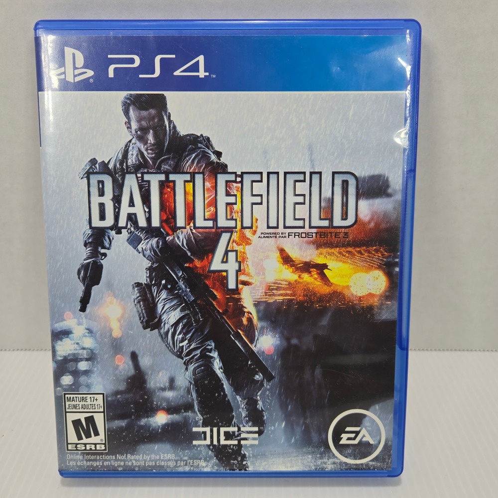 Battlefield 4 Video Game for PlayStation 4 PS4 FPS Action‎ Adventure